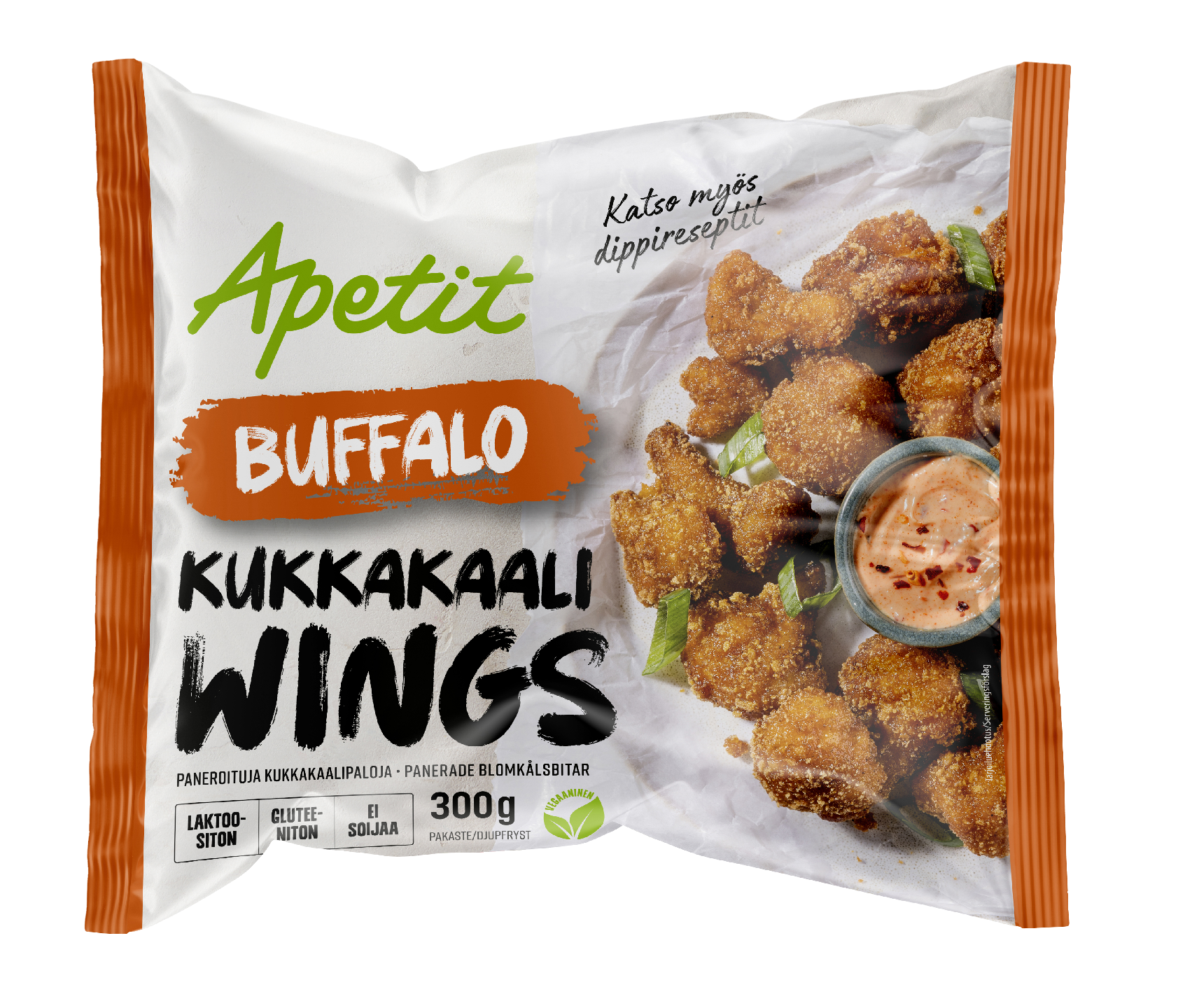 Apetit kukkakaaliwings Buffalo kypsä 300g pakaste