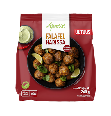 Apetit falafel harissa pakaste 240g