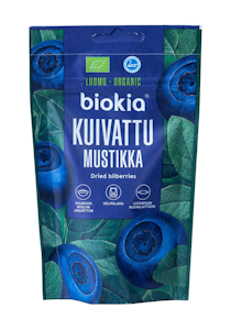 Biokia 50g Luomu kuivattu mustikka