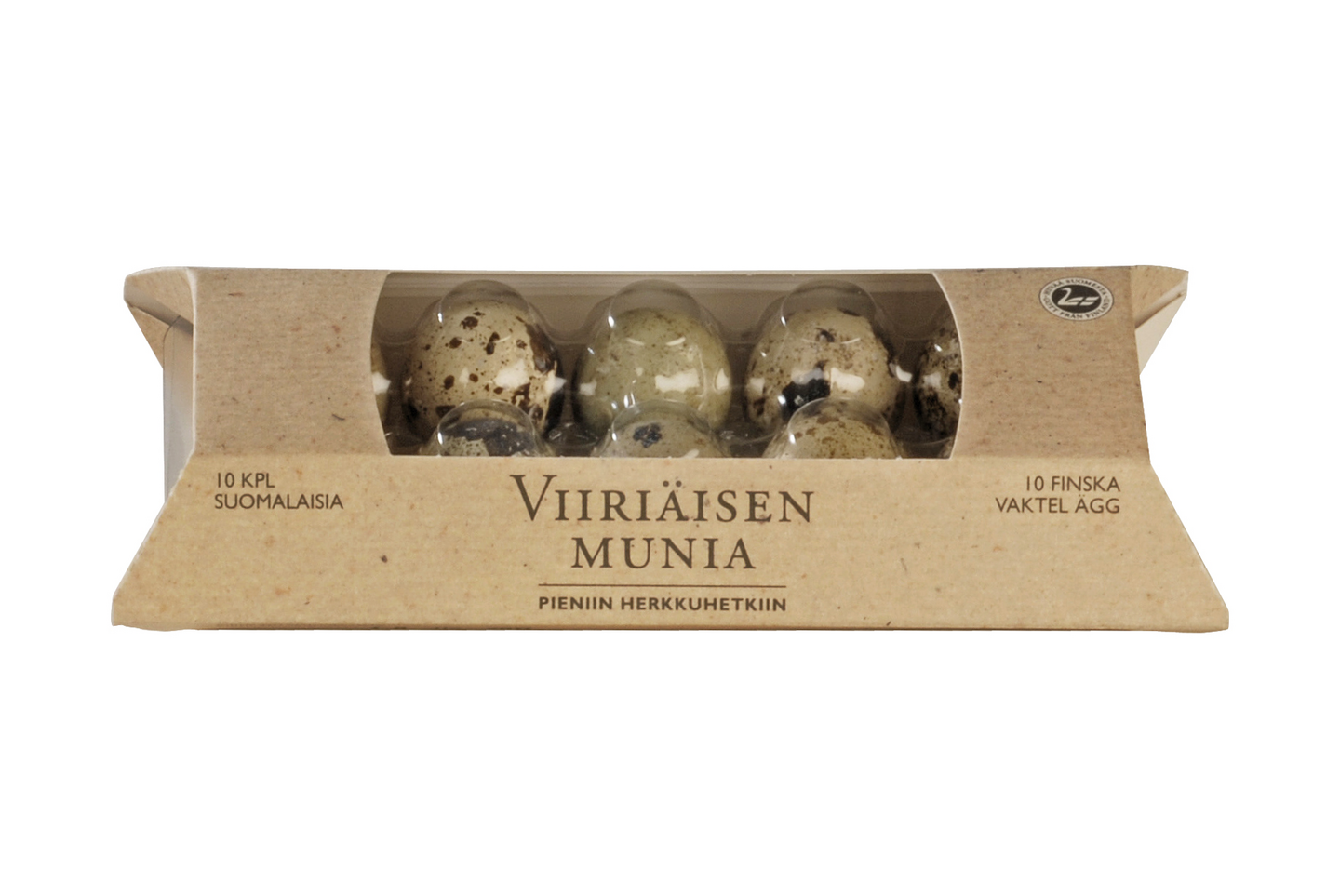 Kultamuna viiriäisen munia 10kpl