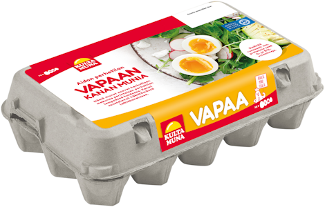 Kultamuna vapaa kananmuna M/L15 945g 156 rasiaa KONTTI