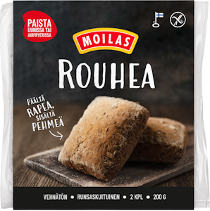 Moilas Rouhea gluteeniton siemensämpylä 2kpl/200g