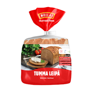 Moilas tumma leipä 600g gluteeniton, pakaste