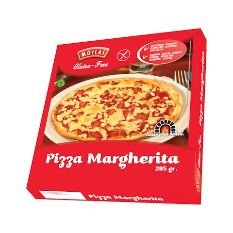 Moilas Pizza Margherita 285g gluteeniton | K-Ruoka Verkkokauppa