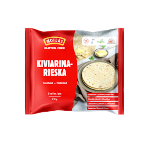 Moilas kiviarinarieska 3kpl/210g gluteeniton, pakaste