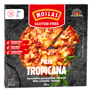 Moilas pizza tropicana 290g gluteeniton pakaste