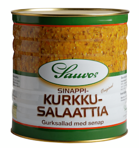 Sauvon Sinappikurkkusalaatti 3kg