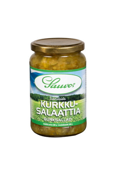 Sauvon kurkkusalaatti 360g