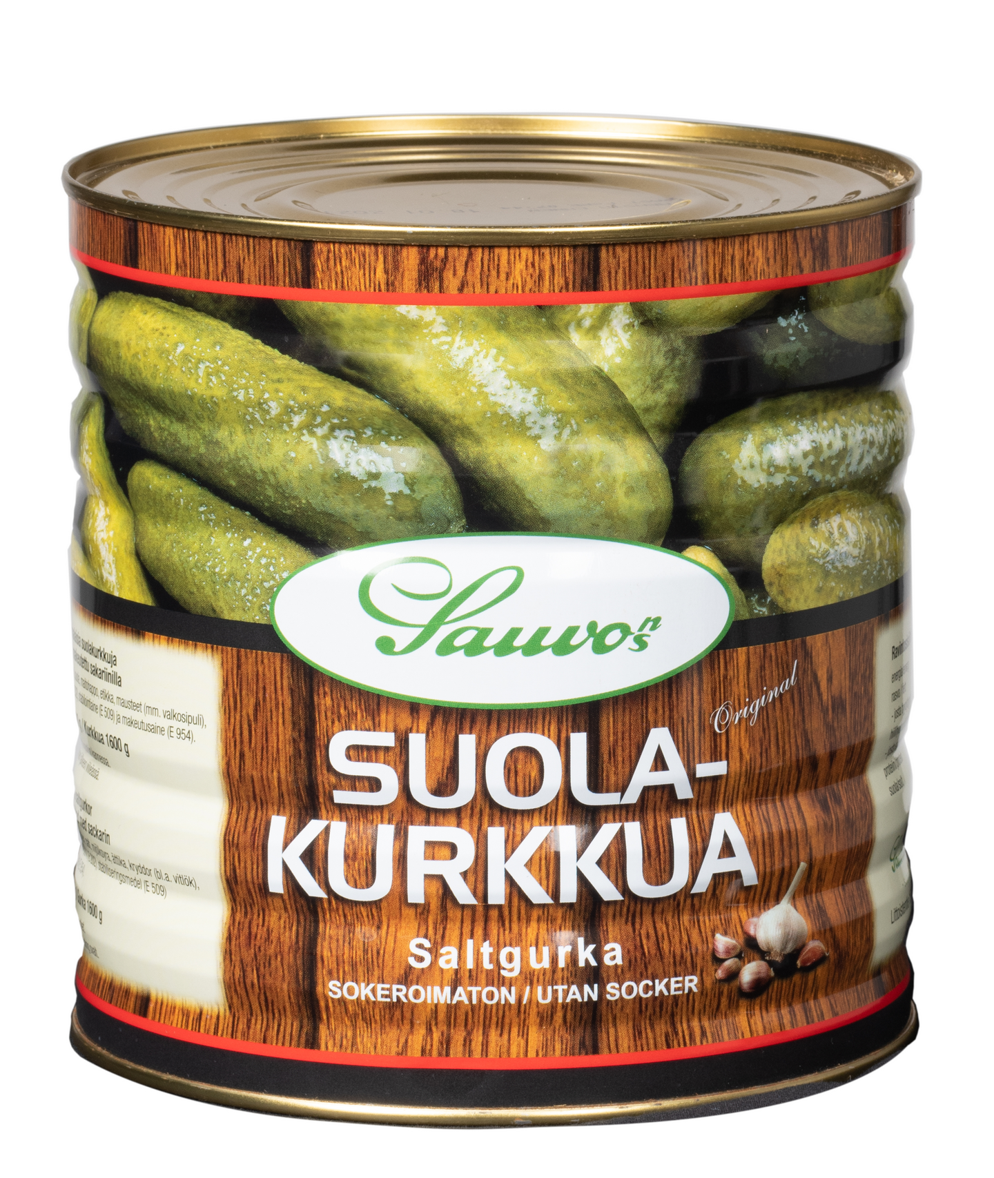 Sauvon Suolakurkkua 2,9/1,6 kg