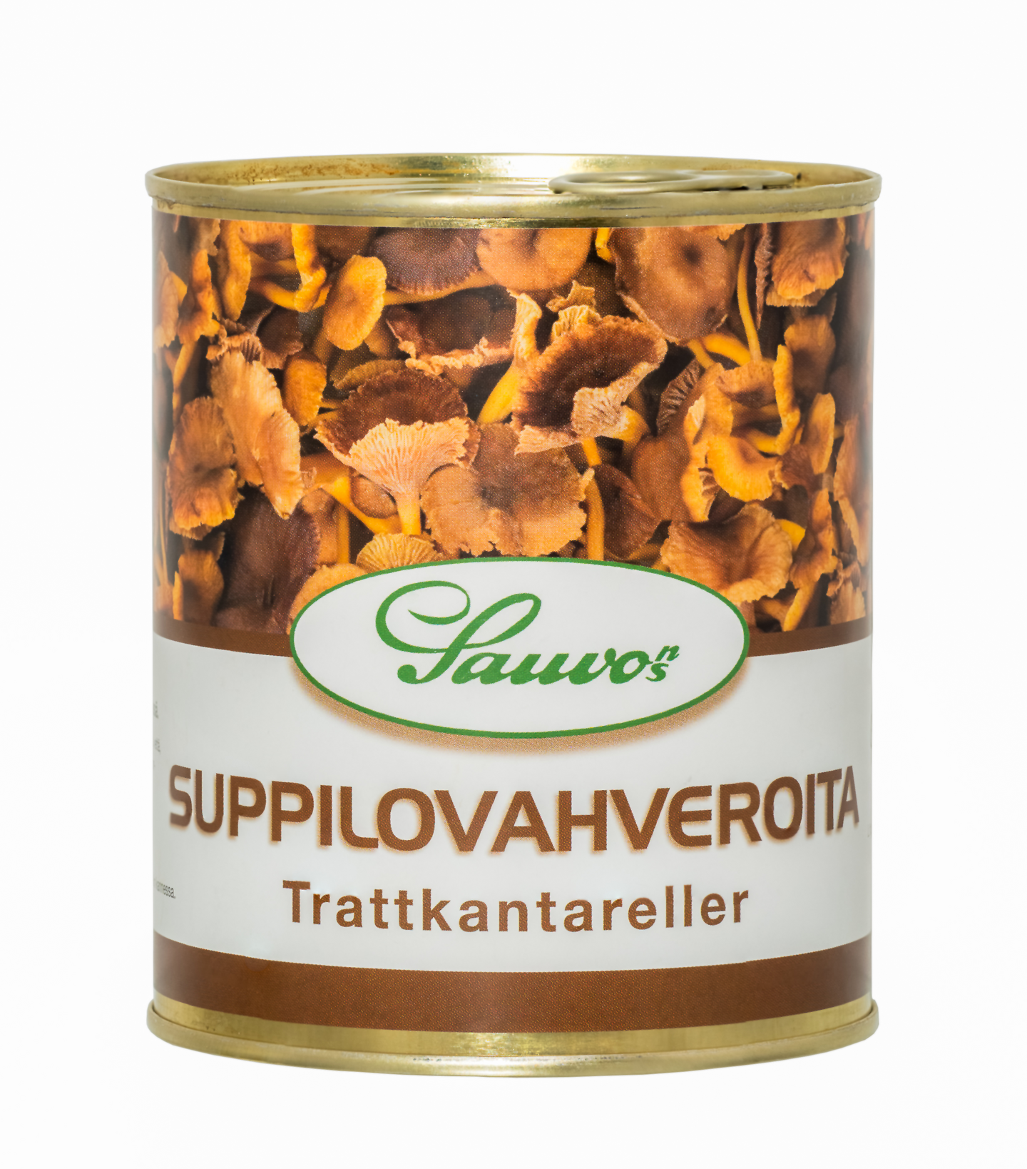 Sauvon Suppilovahveroita miedossa suolaliemessä 850/500g