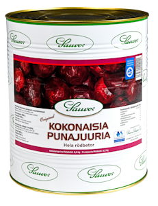 Sauvon kokonaisia punajuuria 8,6/6,2kg