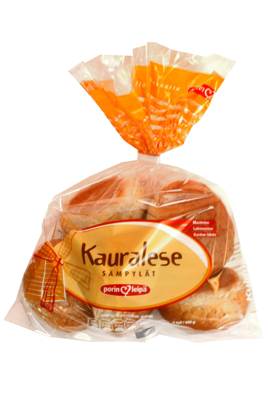 Porin leipä kauralesesämpylä 6 kpl 420 g | K-Ruoka Verkkokauppa