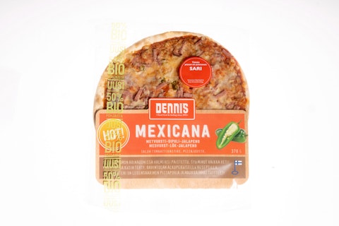 Dennis pizza 370g mexicana hot