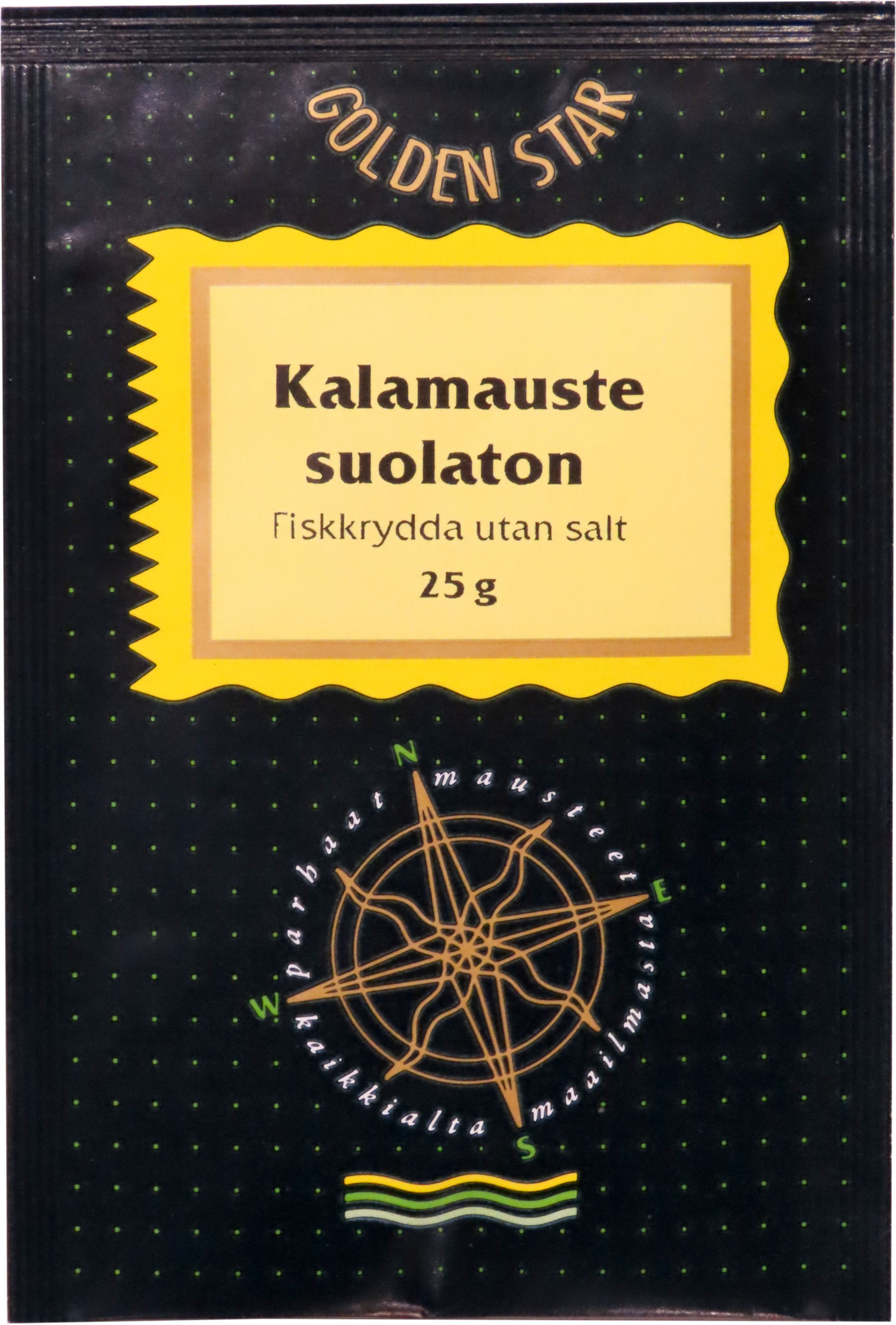 Golden Star Kalamauste suolaton 25G