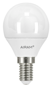 Airam Oiva LED mainoslamppu E14 250lm opal