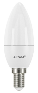 Airam LED kynttilä E14 470lm 2kpl 2700K