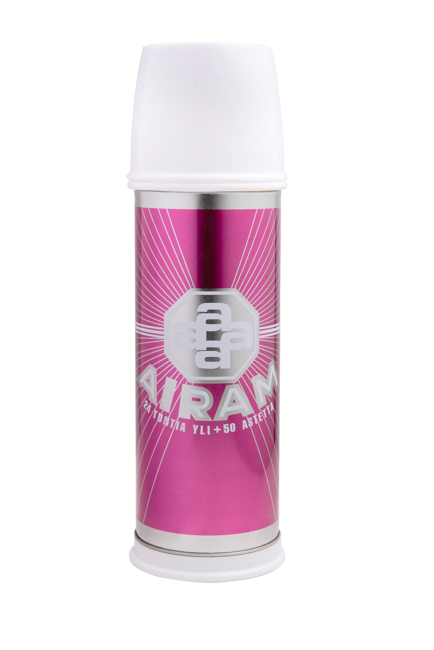 Airam Roosa nauha pinkki termos 0,7 l