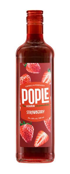 Pople Strawberry likööri 70cl 15%