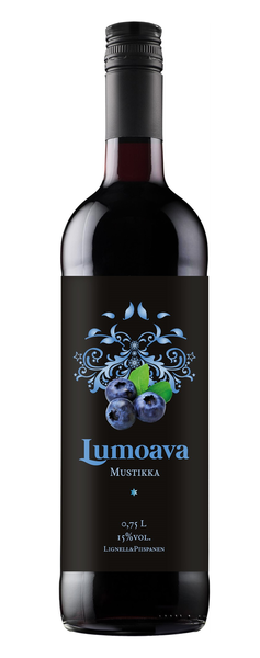 Lumoava Mustikka glögi 75cl 15%