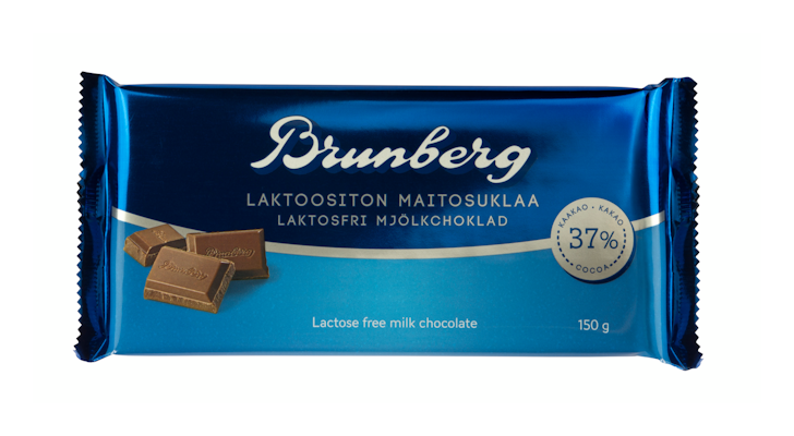 Brunberg 150g laktoositon maitosuklaalevy