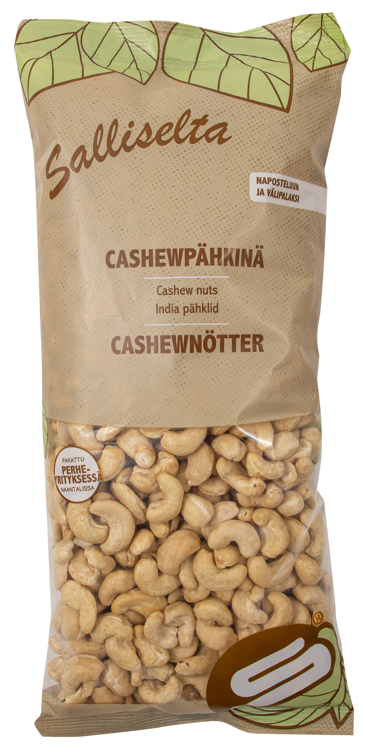 Salliselta Cashewpähkinä 800g