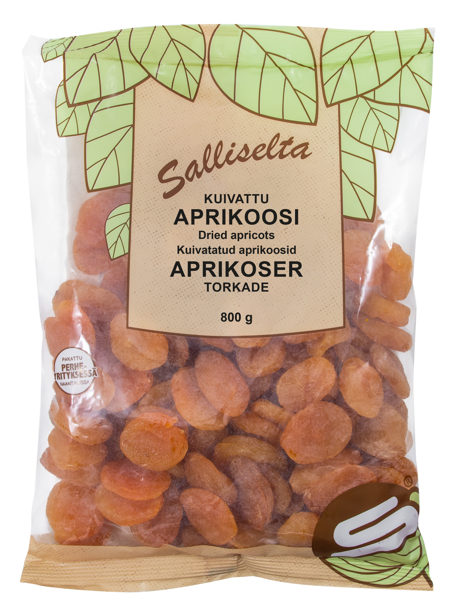 Salliselta Aprikoosi 800g