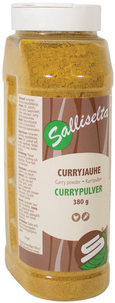 Salliselta Curryjauhe 380g