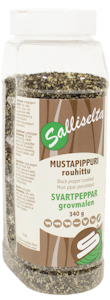 Salliselta Mustapippuri rouhittu 340g