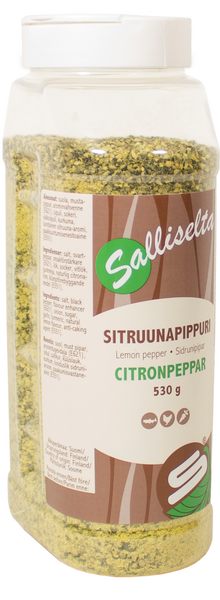 Salliselta Sitruunapippuri 530g