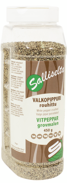 Salliselta Valkopippuri rouhittu 450g