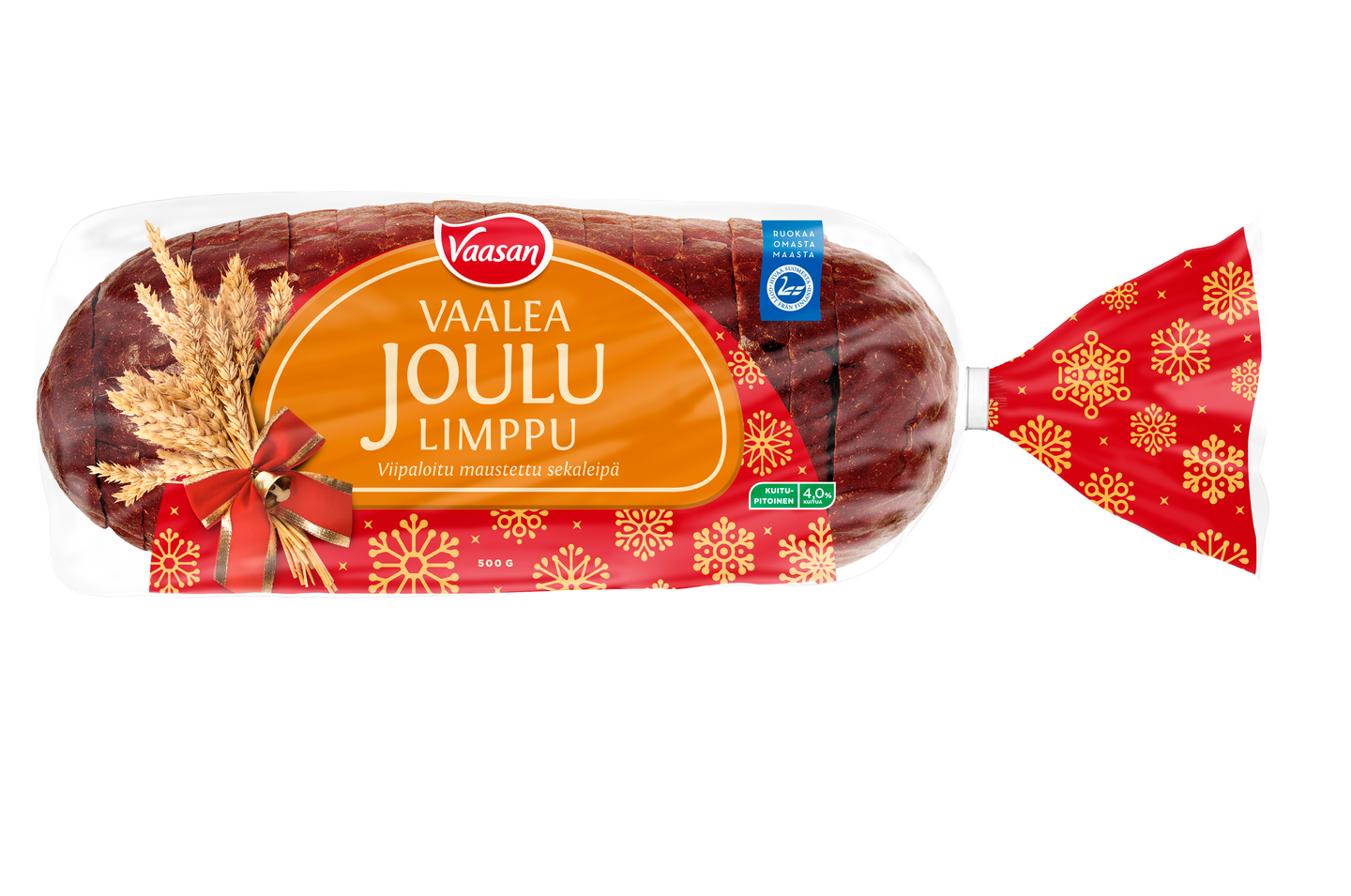 Vaasan Vaalea Joululimppu viipaloitu 500g