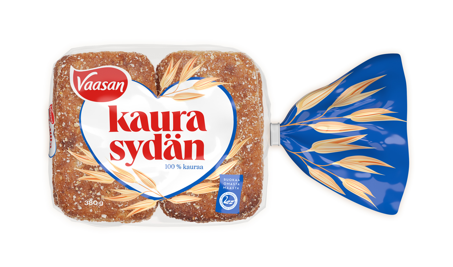 VAASAN Kaurasydän 380 g | K-Ruoka Verkkokauppa