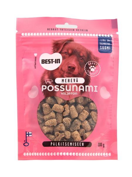 Best-In Mehevä nami koiralle 100g possu