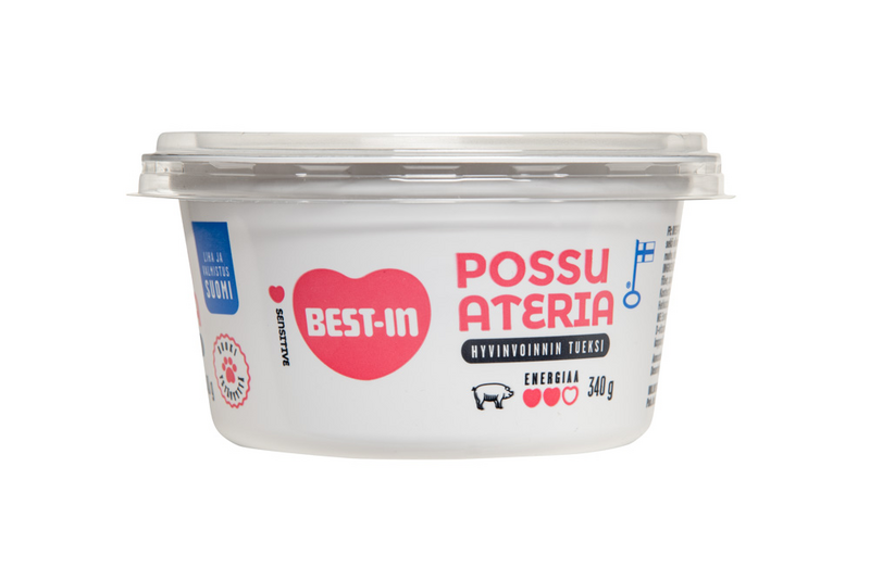 Best-In koiran tuoreruoka 340g possuateria