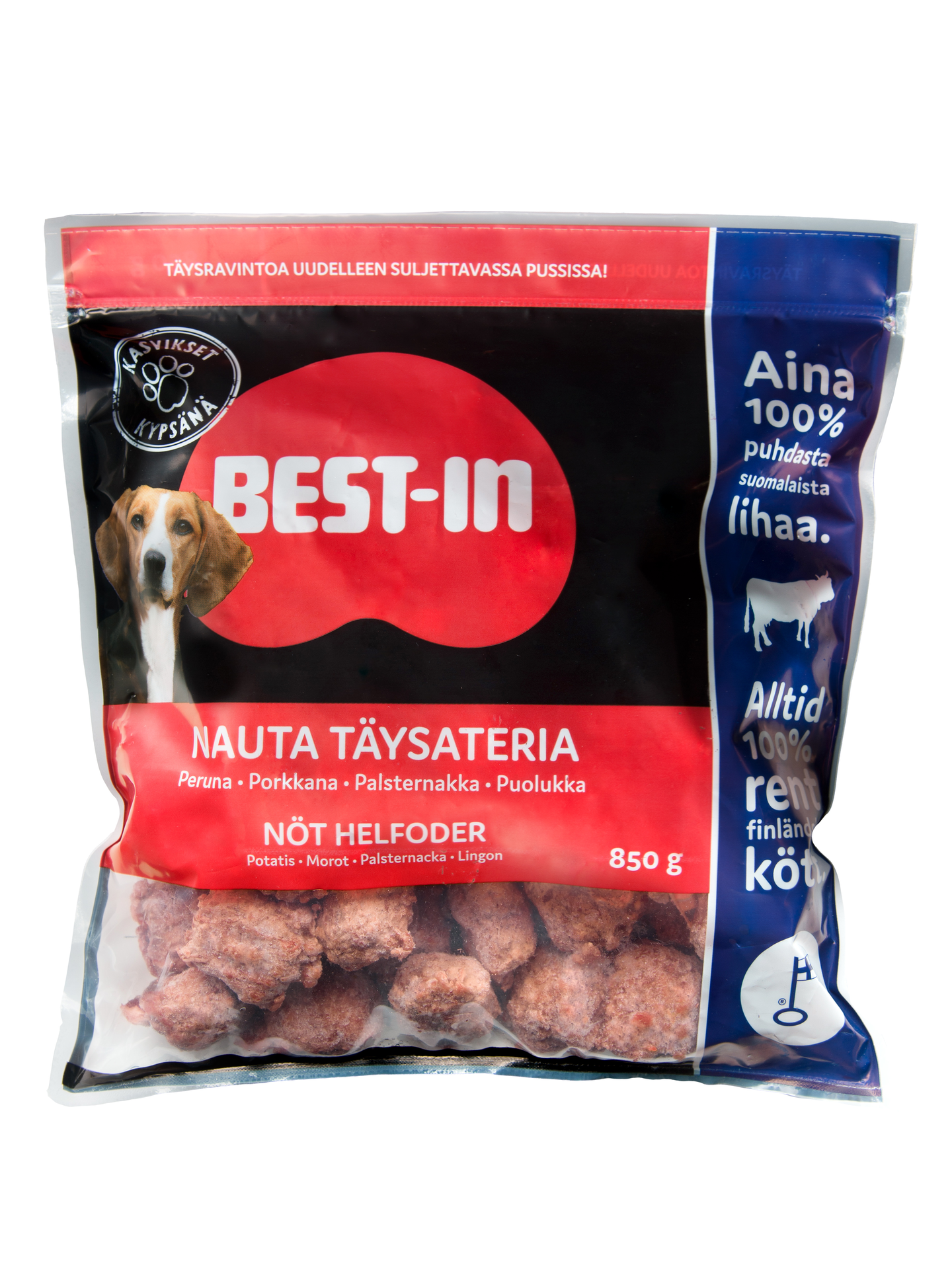 Best-In täysateria 850g nauta pakaste