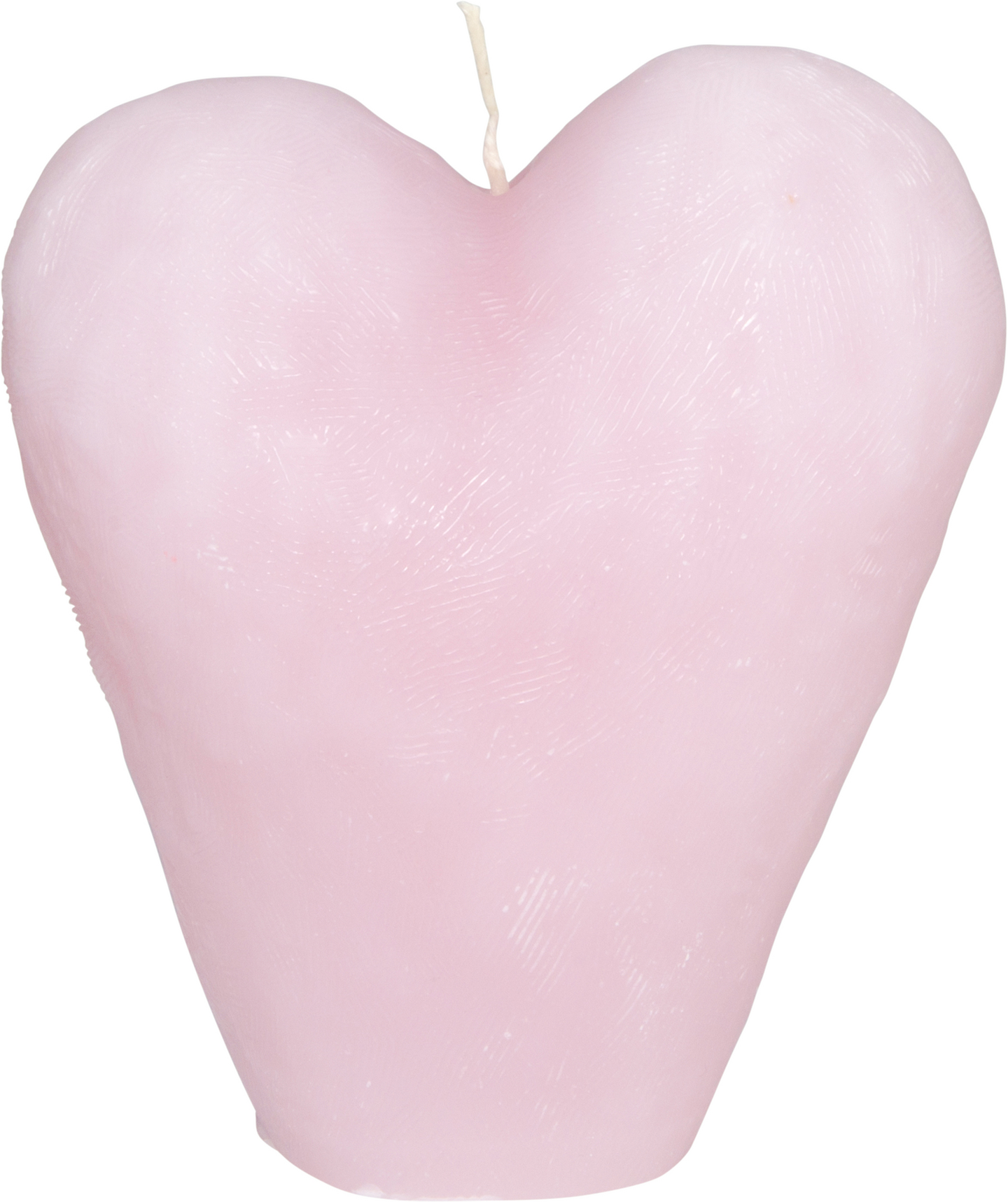 Pentik sydänkynttilä 6x11cm vaaleanpunainen