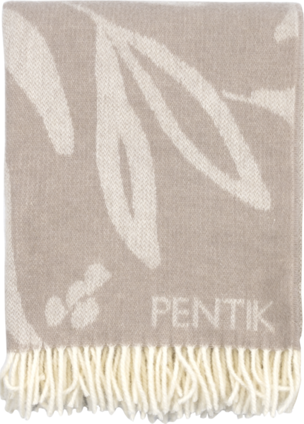 Pentik Sypressi torkkupeitto 130x170 cm villaa