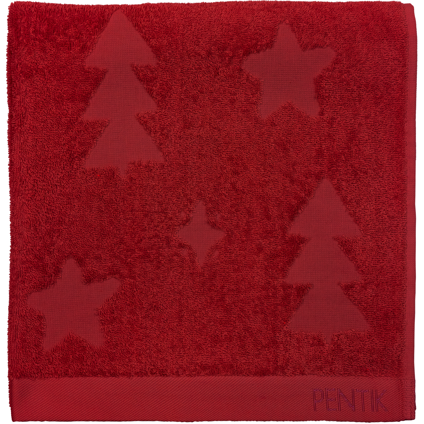 Pentik Aatto kylpypyyhe 70x140 cm punainen