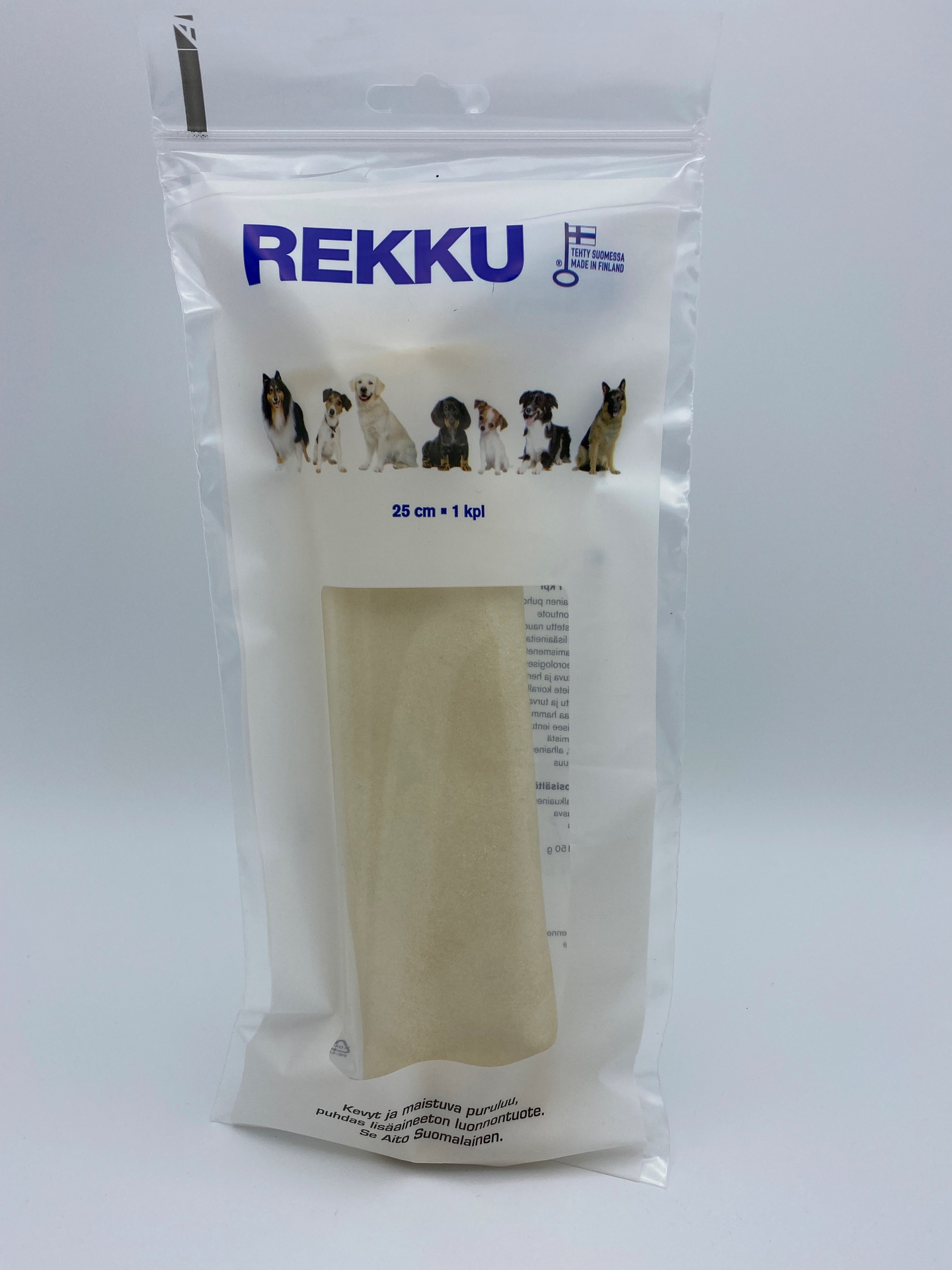 REKKU Kotimainen puruluu 25cm 1kpl