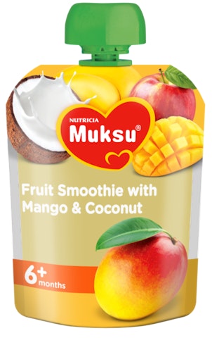 Muksu smoothie 80g 6kk mango hedelmä kookos | K-Ruoka Verkkokauppa
