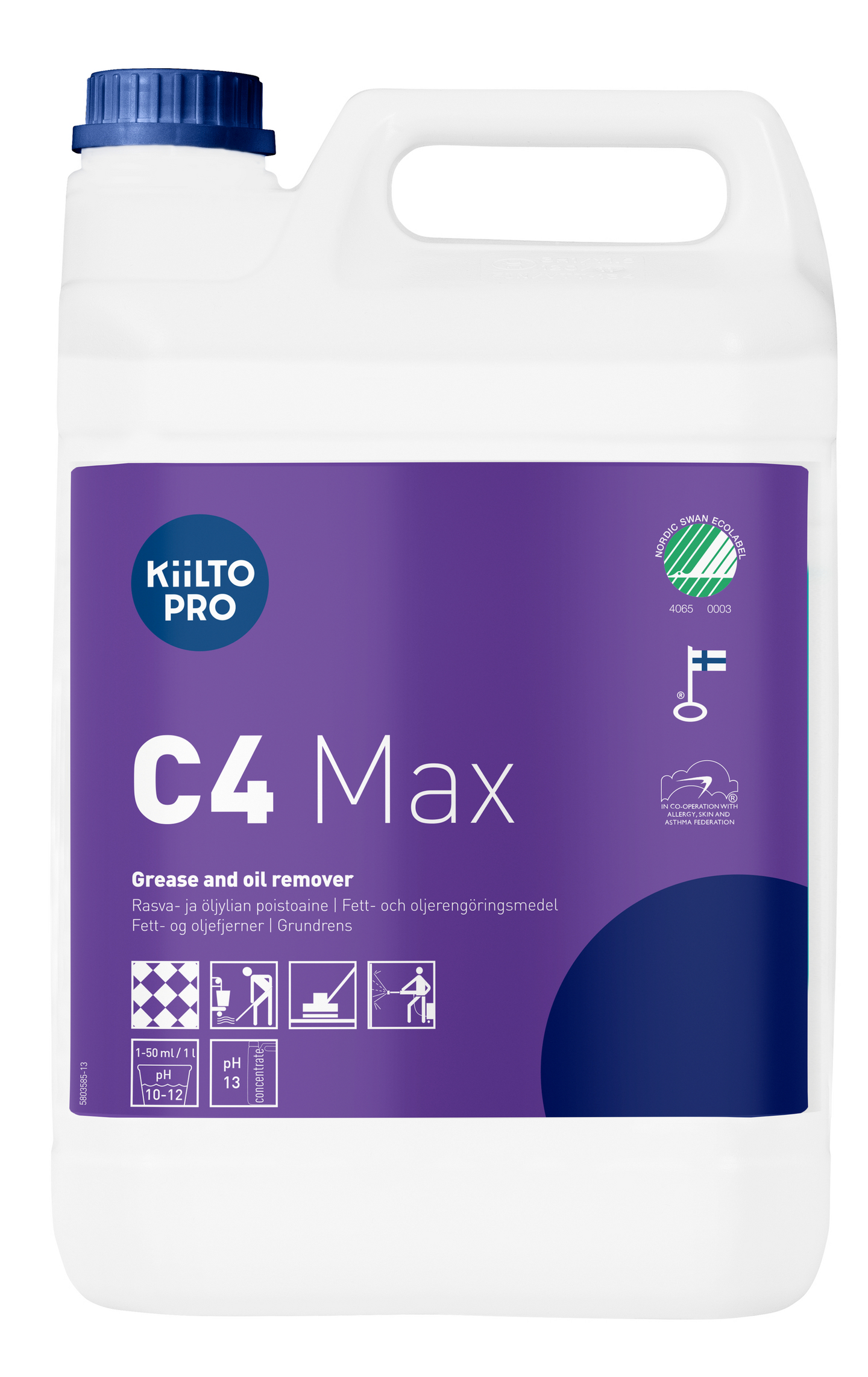 Kiilto Max 5 l peruspuhdistusaine