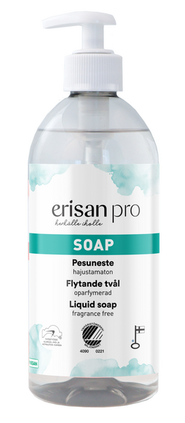 Erisan Soap 500ml pumppupullo nestesaippua