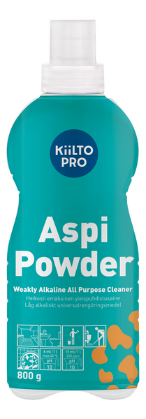 Kiilto Aspi Powder 800g desinfioiva pesujauhe