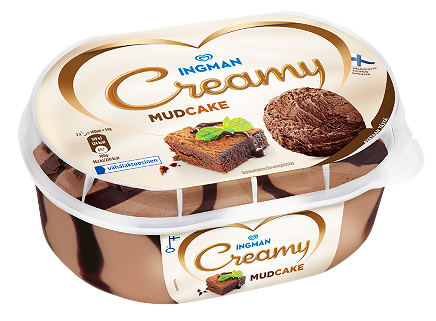 Ingman Creamy Mudcake 0,85 L | K-Ruoka Verkkokauppa