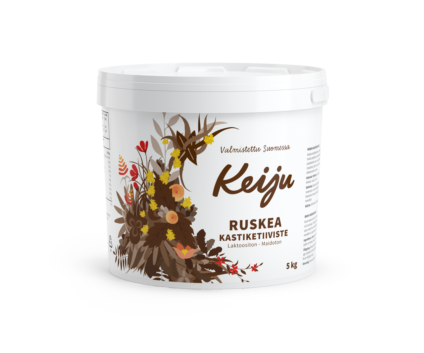 Keiju ruskea kastiketiiviste 5kg/36l