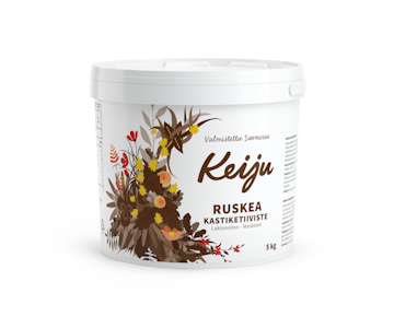 Keiju ruskea kastiketiiviste 5kg/36l