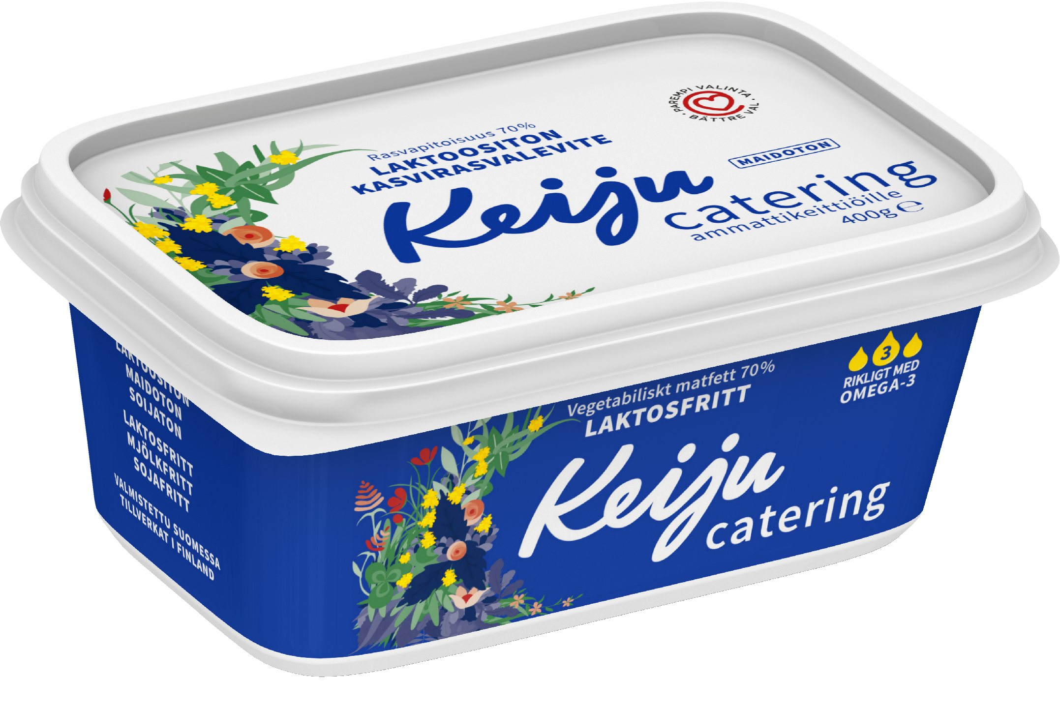 Keiju Catering 400g kasvirasvalevite 70%