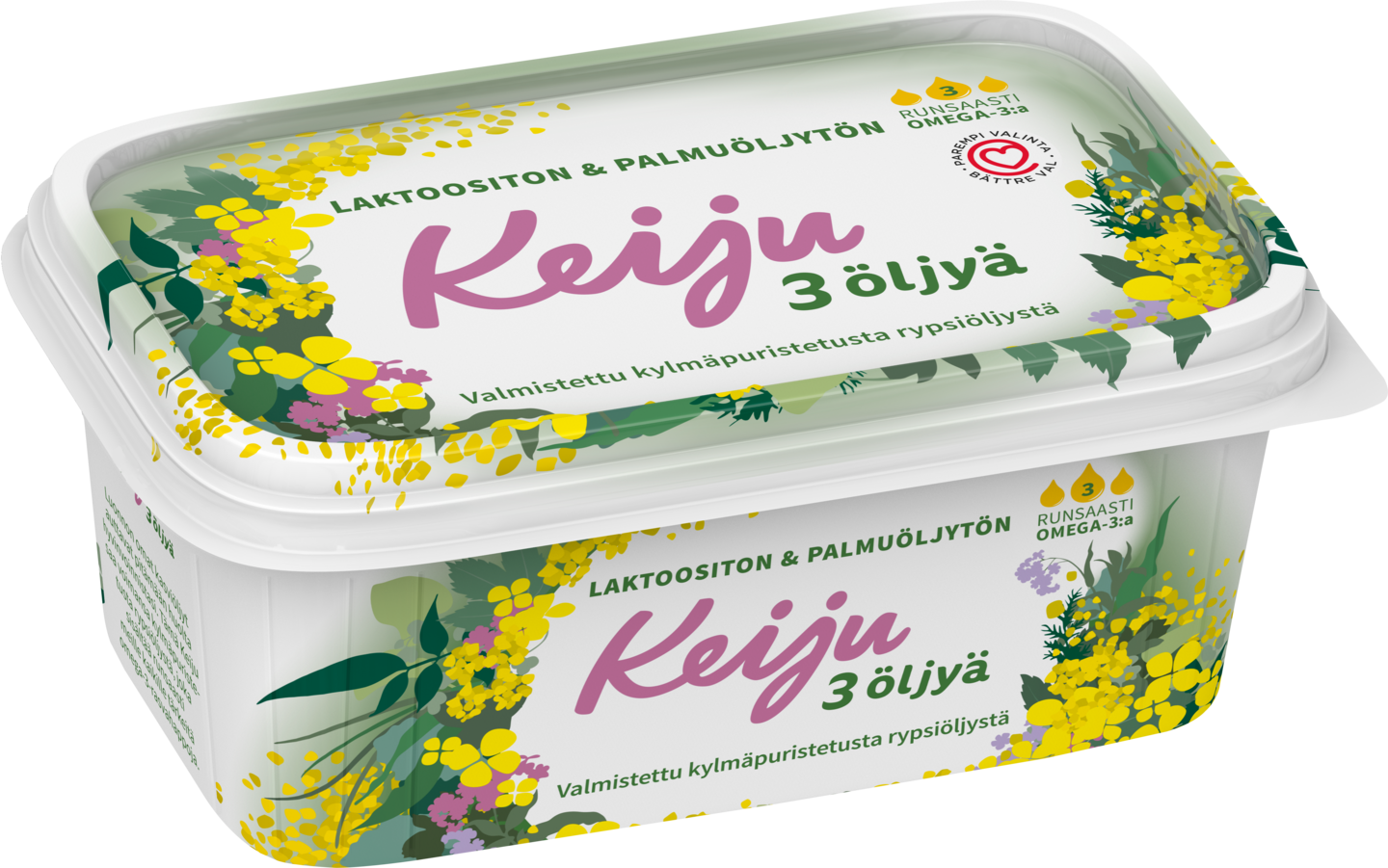 Keiju 3 öljyä margariini 400g