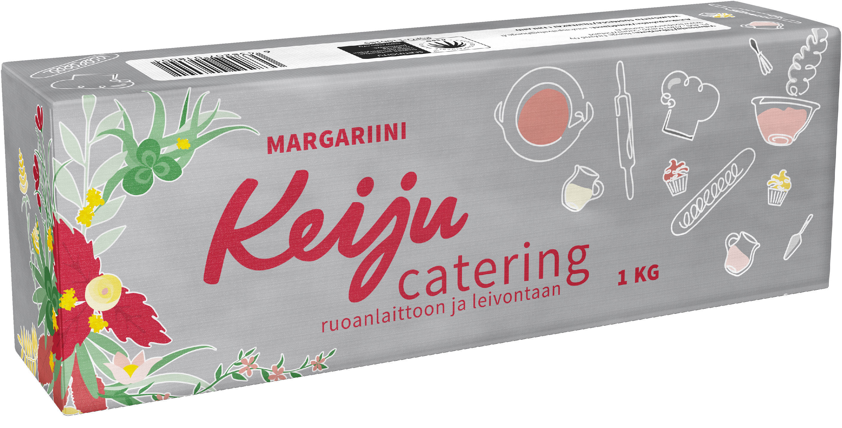Keiju Catering margariini 1kg laktoositon