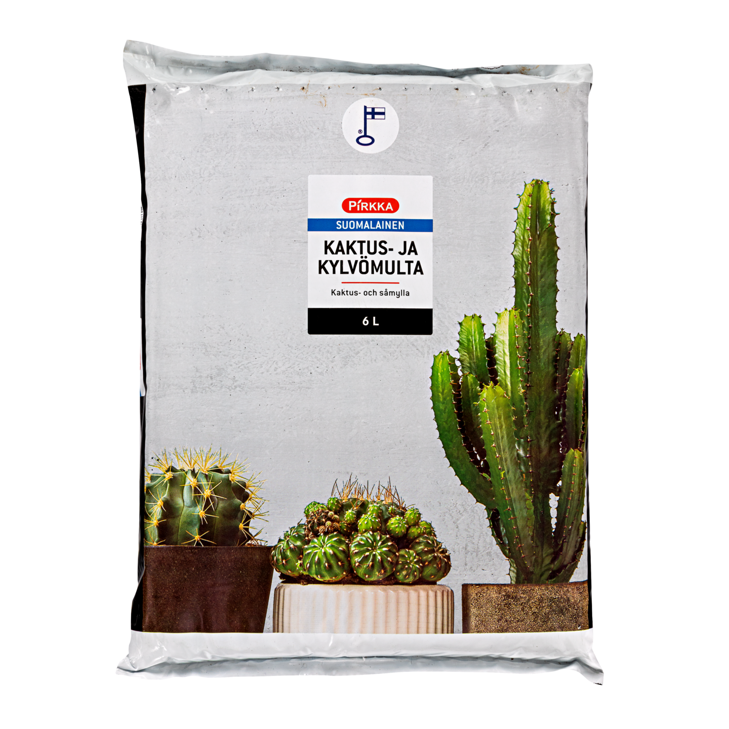 Pirkka kaktus- ja kylvömulta 6 litraa | K-Ruoka Verkkokauppa